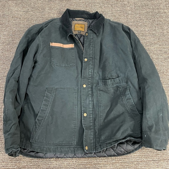 CANVAS CONCEALED CARRY JACKET - Black | 2XL - Picture 2 of 7